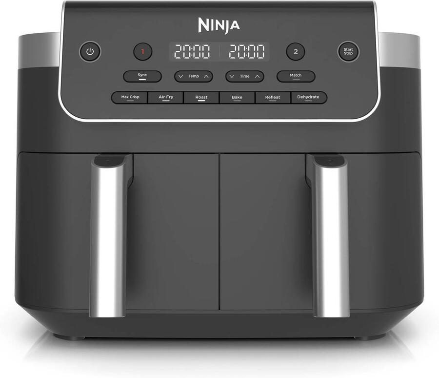 Ninja DualZone 7 6 liter Airfryer met 2 lades DZ801EU