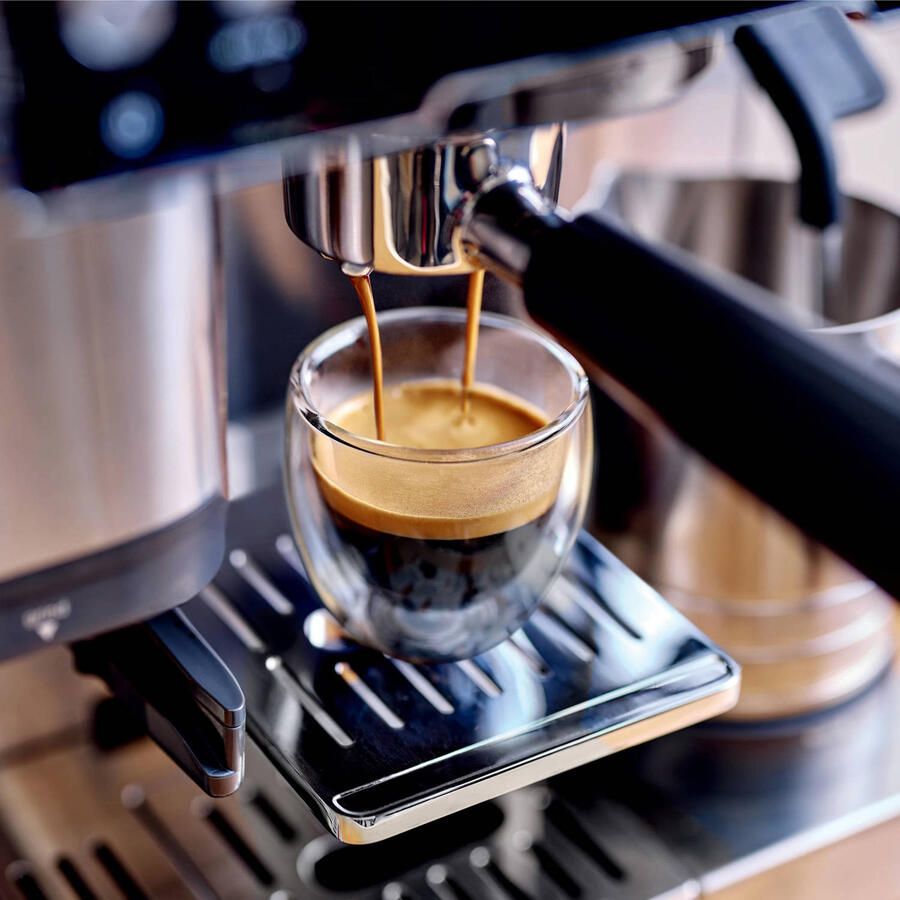 Ninja Luxe Café Essential 2-in-1 espressomachine en filterkoffiezetapparaat met Melkopschuimer ES501EU - Foto 4