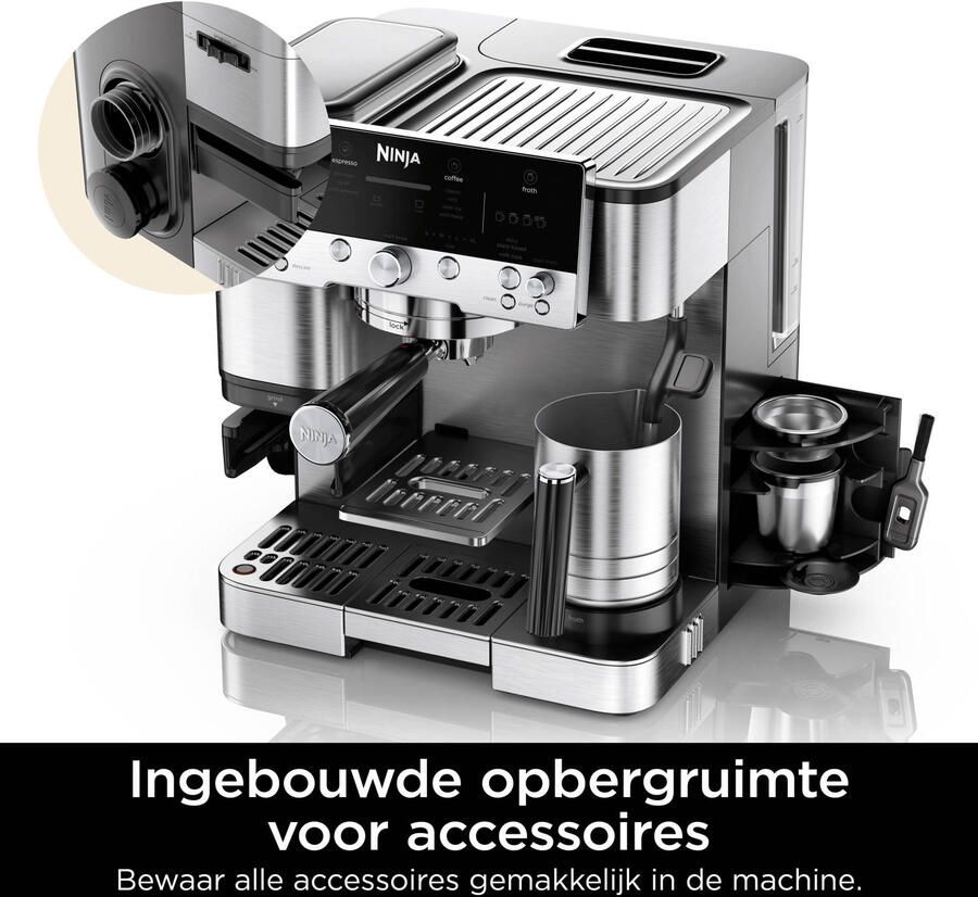 Ninja Luxe Café Premier espressomachine ES601EU - Foto 5