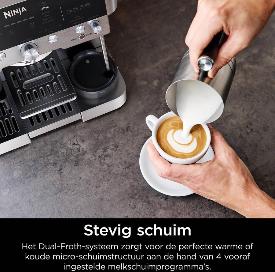 Ninja Luxe Café Premier espressomachine ES601EU - Foto 4