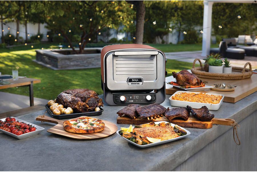 Ninja Woodfire 8-in-1 Elektrische Buiten Pizza Oven en Smoker Pizzaoven OO101EU - Foto 7