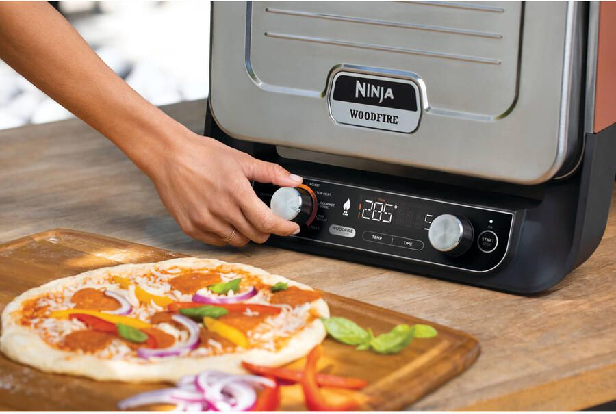 Ninja Woodfire 8-in-1 Elektrische Buiten Pizza Oven en Smoker Pizzaoven OO101EU - Foto 6
