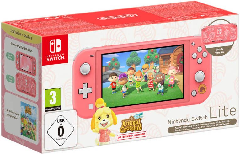 Nintendo Switch Lite Animal Crossing: New Horizons bundel