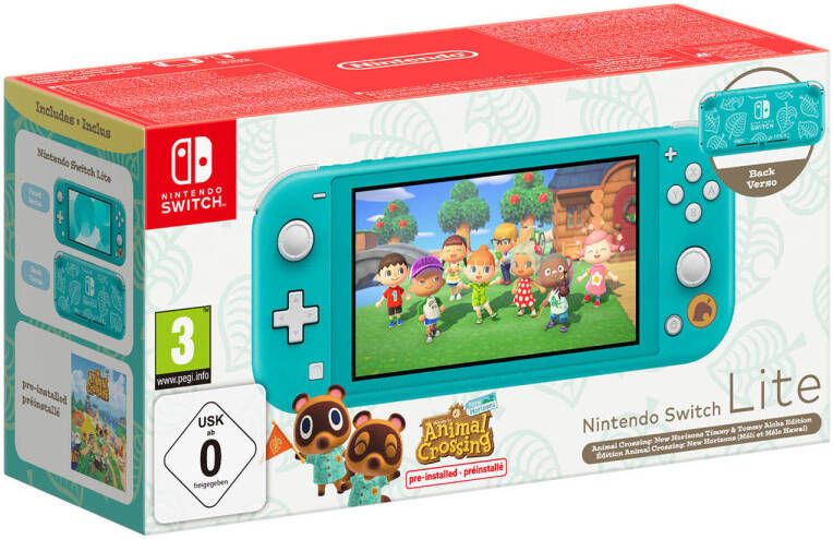 Nintendo Switch Lite Animal Crossing: New Horizons bundel