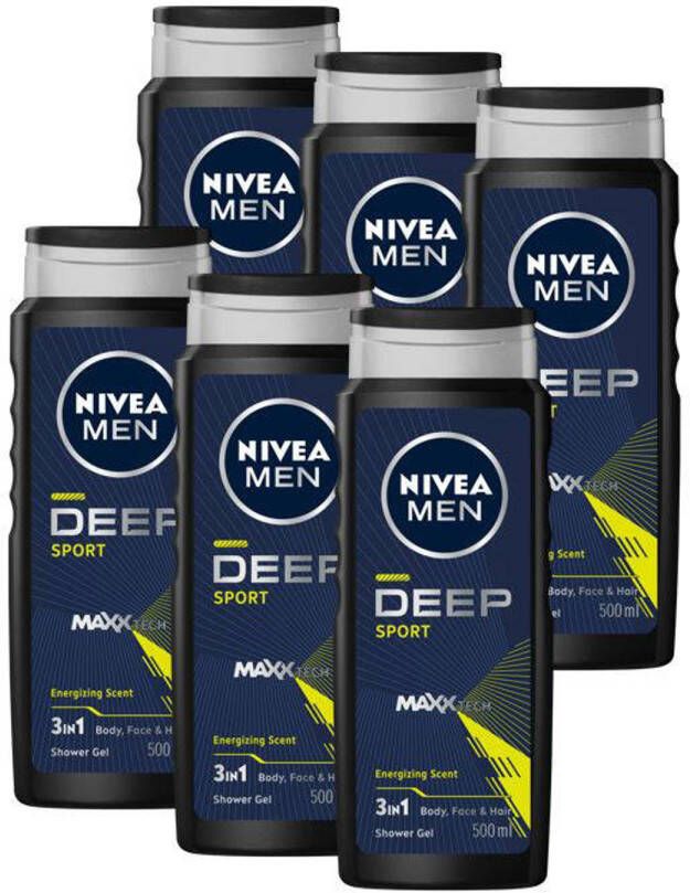 NIVEA Deep Sport douchegel 500 ml