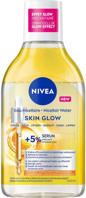 NIVEA Serum-Infused micellair waterGlow 400 ml