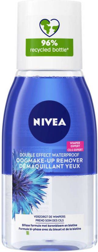 NIVEA Double Effect waterproof oog make-up remover 125 ml