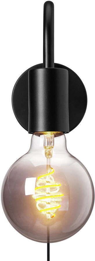 Nordlux PACO Wandlamp E27 1x Rond Zwart