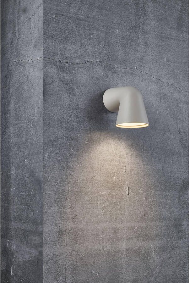 Nordlux Wandlamp voor buiten Front single Geschikt voor GU10 ledverlichting voor binnen & buiten (1 stuk)