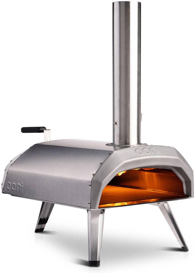 Ooni Karu 12 pizzaoven hout of houtskool gestookt