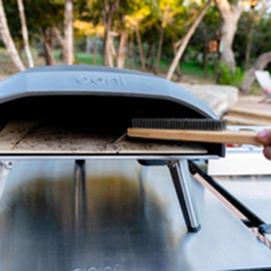 Ooni Pizzaovenborstel Bruin + Zwart - Foto 2