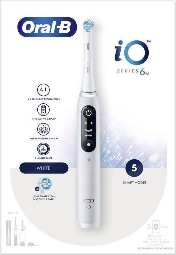 Oral-B IO 6N elektrische tandenborstel Wit