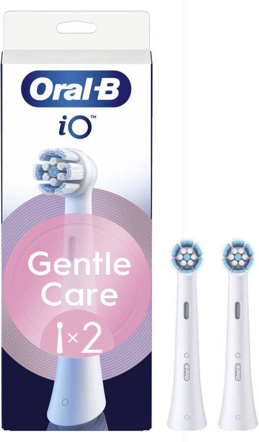 Oral-B iO Gentle Care opzetborstels wit 2 stuks
