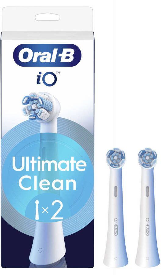 Oral-B iO Ultimate Clean opzetborstels wit 2 stuks