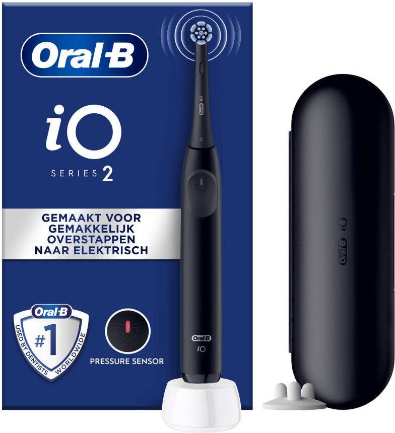 Oral-B iO Series 2 Black elektrische tandenborstel Gift Edition