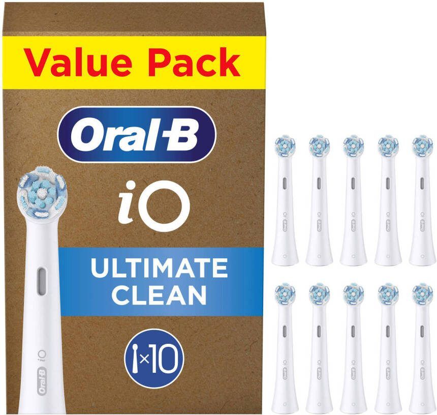 Oral-B iO Ultimate Clean opzetborstels wit 10 stuks