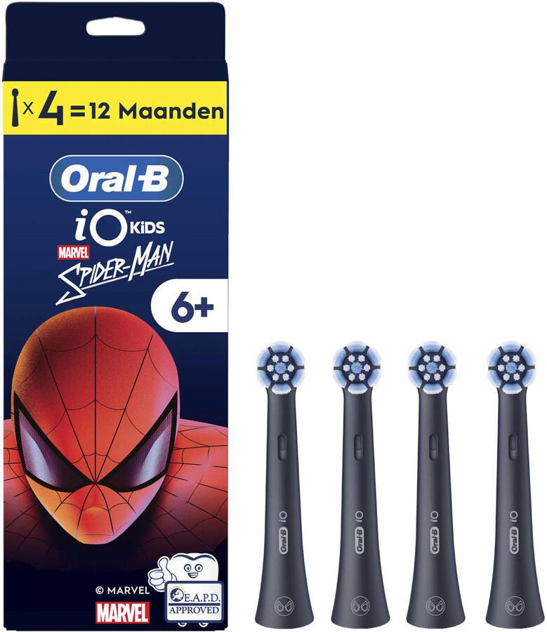 Oral-B iO Kids 6+ Marvel Spiderman 4 stuks