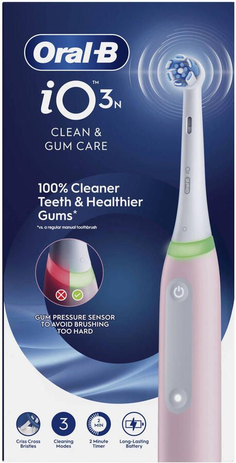 Oral B Oral-B iO 3N Roze Elektrische Tandenborstel - Foto 4