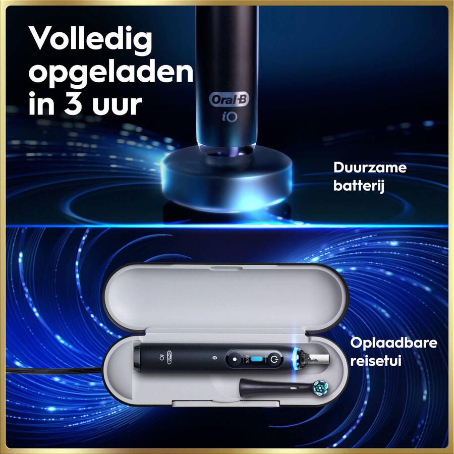 Oral B Oral-B iO 9N Black Elektrische Tandenborstel Ontworpen Door Braun - Foto 5