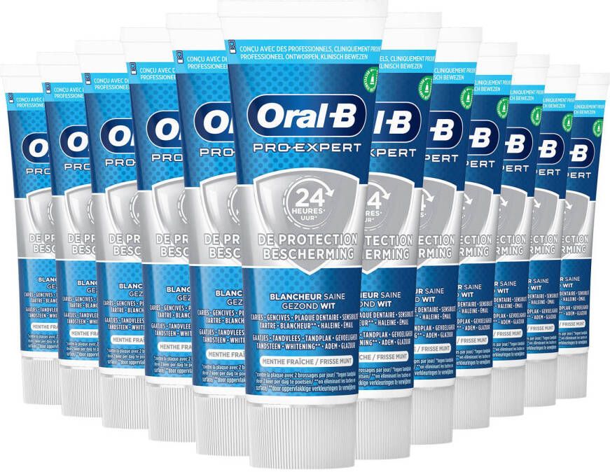 Oral B 12x Oral-B Tandpasta Pro-Expert Gezond Wit 75 ml
