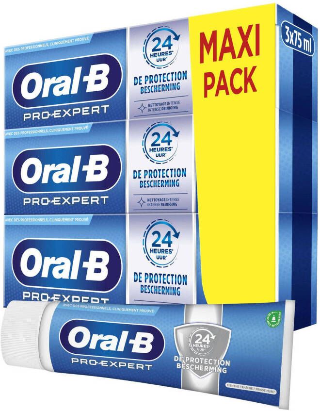 Oral-B Pro -Expert Gezond Wit tandpasta voordeelverpakking 3 x 75 ml