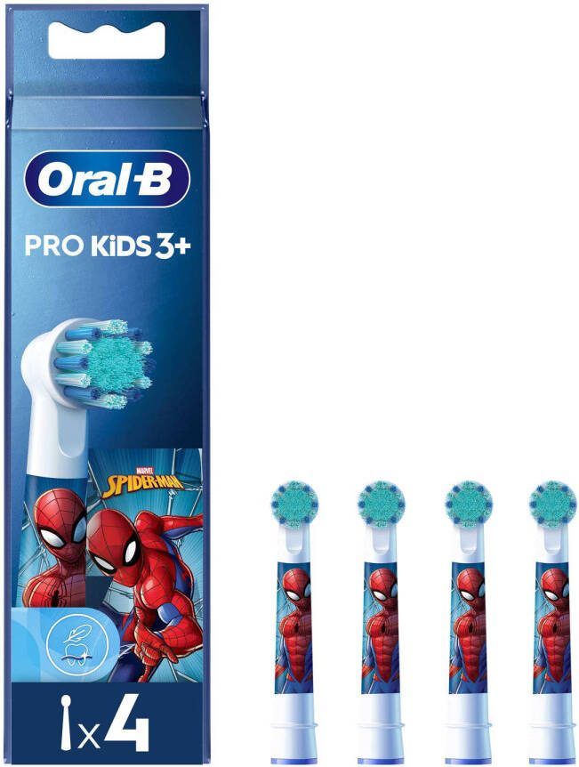 Oral-B Pro Kids Spider-Man opzetborstels 4 stuks