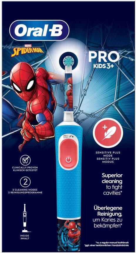 Oral-B Pro Kids Spider-Man elektrische tandenborstel