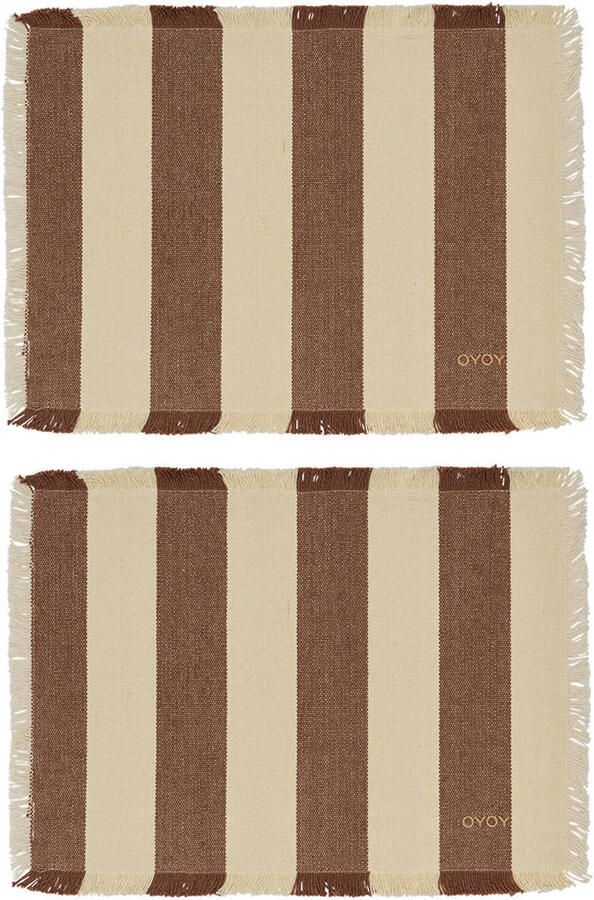 OYOY Living placemat Toppu (set van 2)