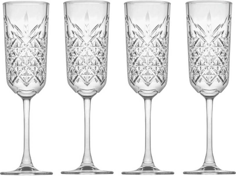 Pasabahce champagneglas Timeless (set van 4 )