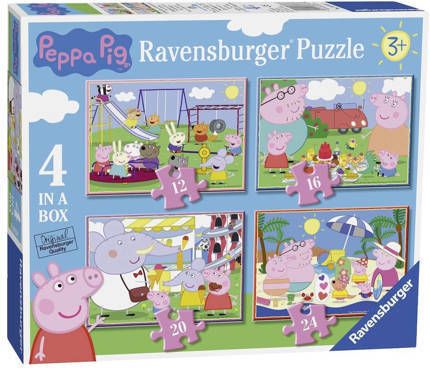 Peppa Pig 4-in-1 legpuzzel 72 stukjes