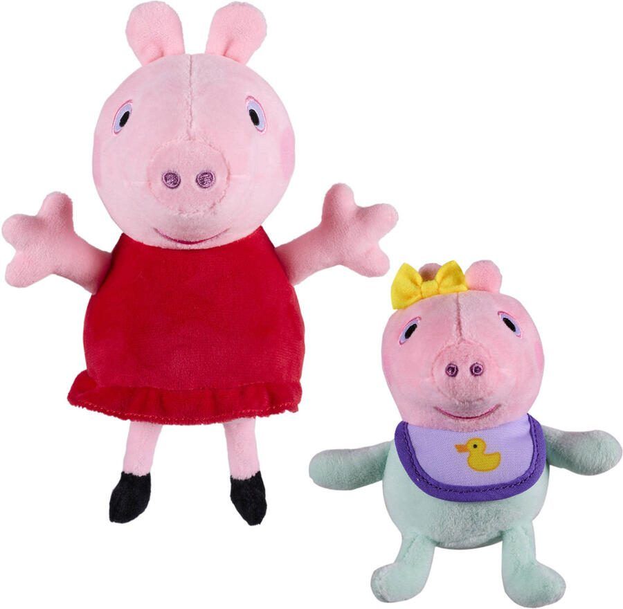 Peppa Pig Peppa & Baby Evie Soft Toy