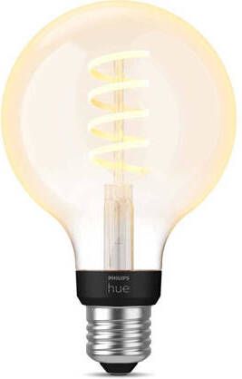 Philips Hue White Ambiance filament standaard lamp goud dimbaar E27… - Foto 4