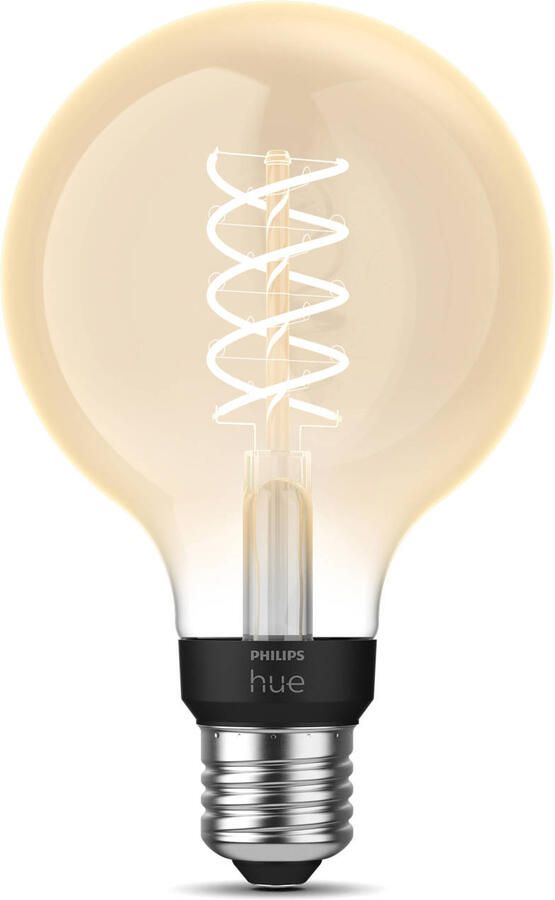 Philips Hue Philips G93 globe E27 slimme lamp Intelligente verlichting Transparant Bluetooth Zigbee LED E27 Zacht wit - Foto 2