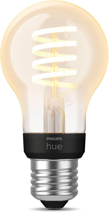 Philips Hue filament standaardlamp A60 warm tot koelwit licht 1-pack E27 - Foto 3