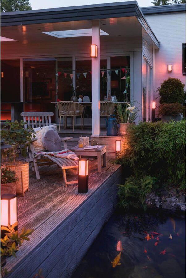 Philips Hue Impress Wandlamp White and Color Ambiance Smal Buiten - Foto 5