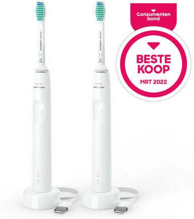Philips Sonicare Series 3100 HX3675 13 Elektrische tandenborstel Wit Duopack - Foto 7