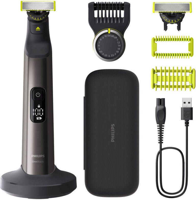 Philips OneBlade Pro 360 Face & Body QP6652 61 trimmer scheerapparaat en styler