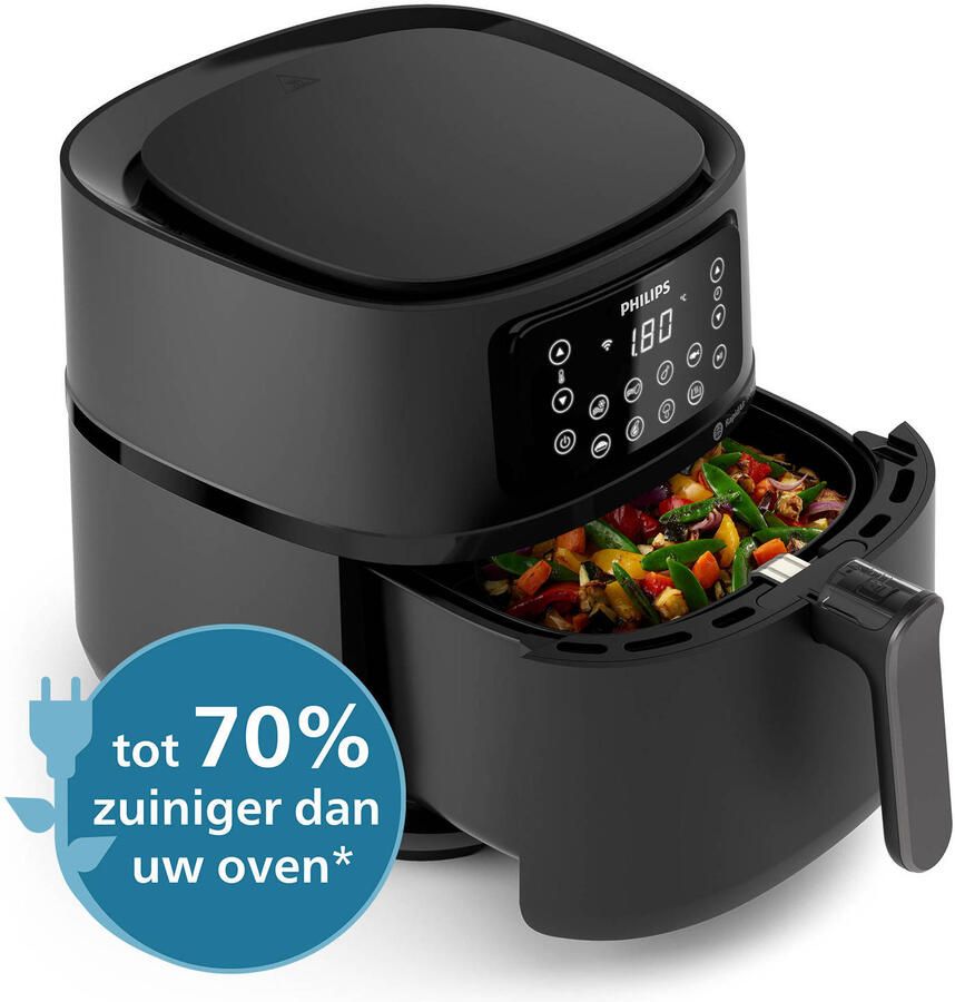 Philips Airfryer Connected 5000 series HD9285 90 7 2 liter (XXL) Heteluchtfriteuse Rapid Air App Connect