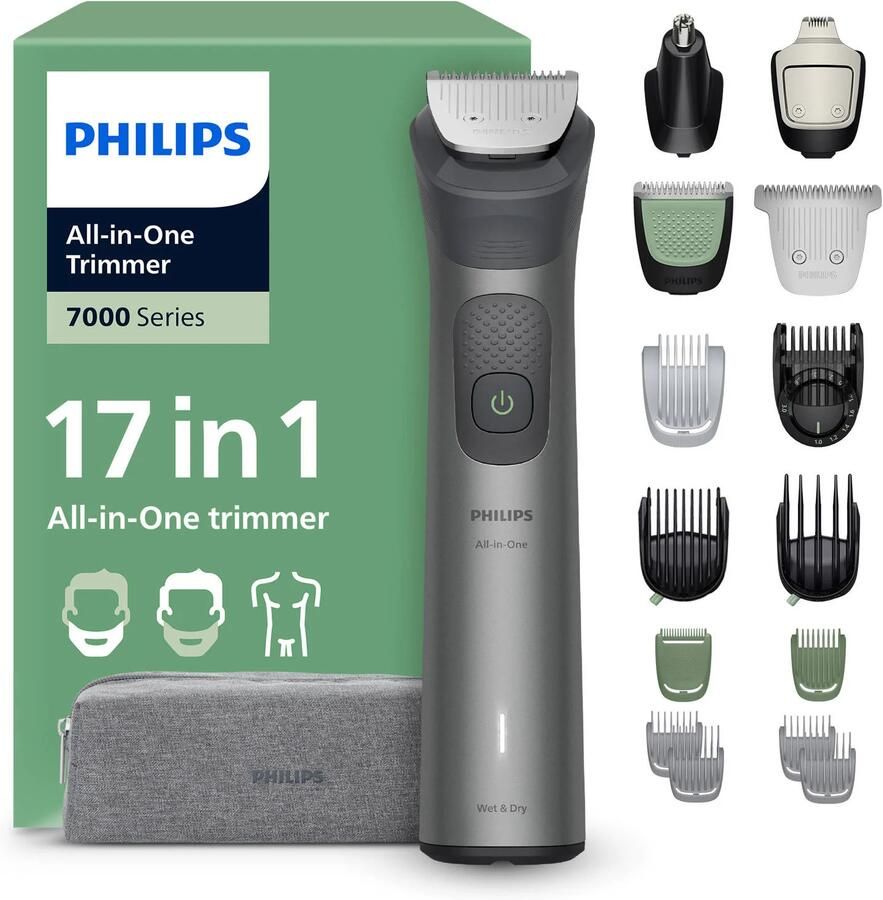 Philips All-in-One Series 7000 MG7941 15 17-in-1 Multigroom Baardtrimmer - Foto 2
