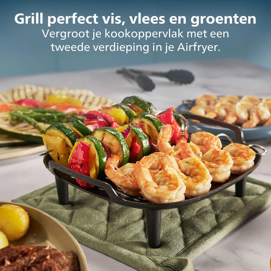 Philips Airfryer Grillkit XXL HD9959 00 | elektronica en media | 8720389025402 - Foto 3