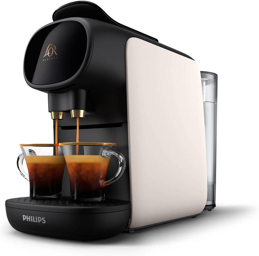 Philips L'Or Barista Sublime LM9012 00 Koffiecupmachine voor L'Or Espresso & Barista Koffiecups Zwart Wit - Foto 4