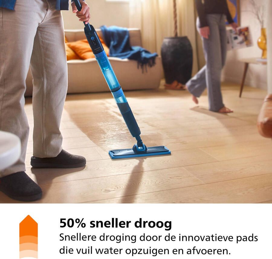 Philips OneUp XV5113 01 | Vloer-&Tapijtreinigers | Huishouden&Woning Reiniging | 8720389035975 - Foto 3