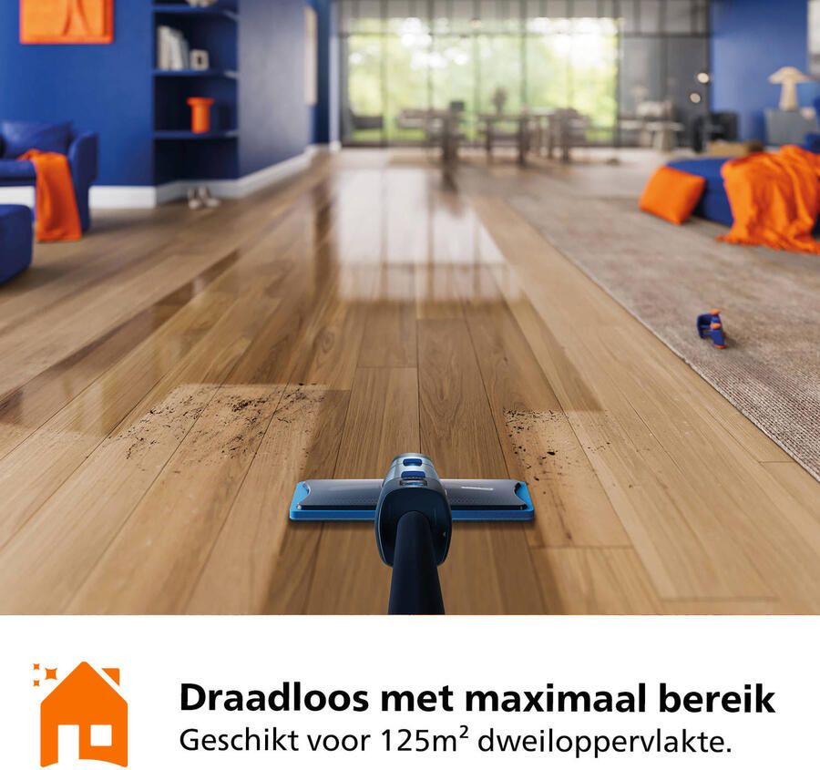 Philips OneUp XV5113 01 | Vloer-&Tapijtreinigers | Huishouden&Woning Reiniging | 8720389035975 - Foto 4