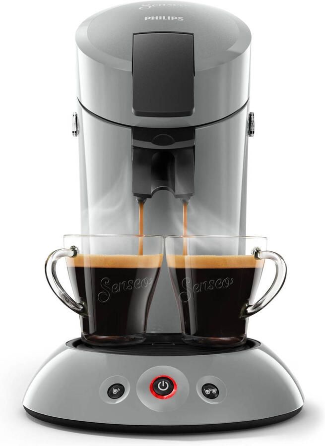 Philips HD6553 70 Senseo Original Basic Silver Grey | Koffiepadmachines | Keuken&Koken Koffie&Ontbijt | HD6553 70 - Foto 3