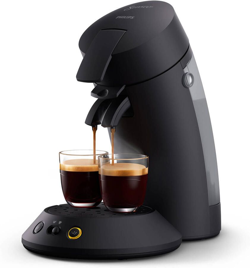 Philips Senseo Original Plus CSA210 60 Koffiepadmachine voor max 2 Kopjes Koffie Exclusief Koffiepads Diepzwart - Foto 5