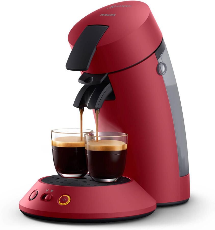 Philips Senseo Original Plus CSA210 90 Koffiepadmachine voor max 2 Kopjes Koffie Exclusief Koffiepads Rood - Foto 6