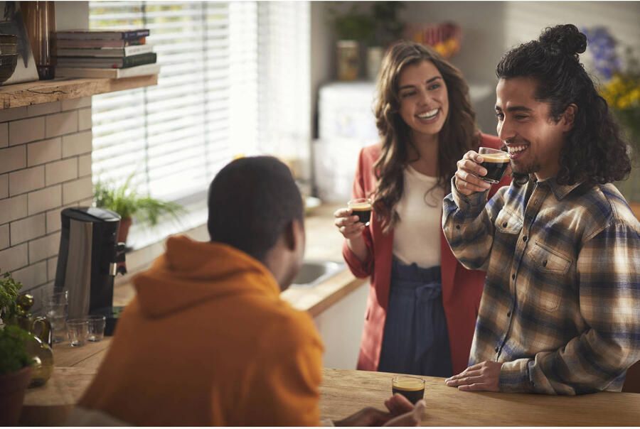 Philips Senseo Select CSA230 50 Koffiepadmachine voor max 2 Kopjes Koffie Exclusief Koffiepads Diepzwart Donkergrijs - Foto 4