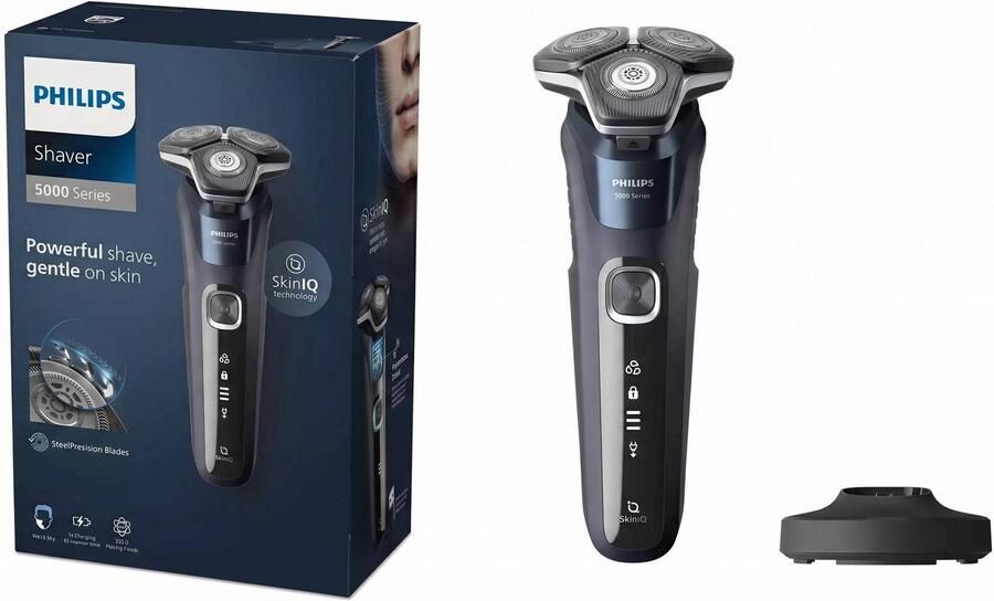 Philips S5885 25 Series 5000 Scheerapparaat Blauw - Foto 3
