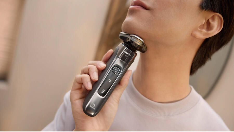 Philips Shaver i9000 Elektrisch Scheerapparaat Voor Mannen Donkergrijs X9002 10 - Foto 2