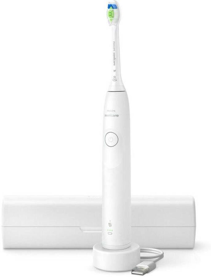 Philips Sonicare 5300 Series Elektrische Tandenborstel Wit Reisetui Wittere tanden HX7108 02 - Foto 4